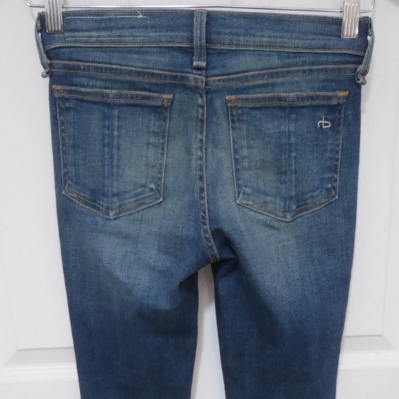 Rag & Bone The Skinny Leg Jean in Silver Bullet - Picture 2 of 6
